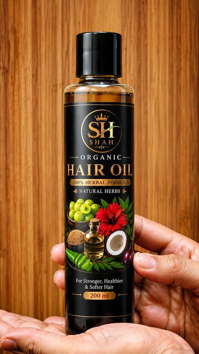SHAH ORGANIC HAIR OIL