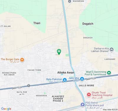 9 Marla corner plot for sale in Umer block