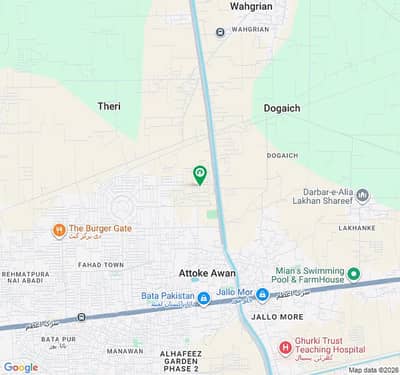7 Marla Corner Plot For Sale In Bilal Block Hot Location Bismillah Housing Scheme