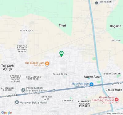 5 Marla super hot location plot for sale in Iqbal block