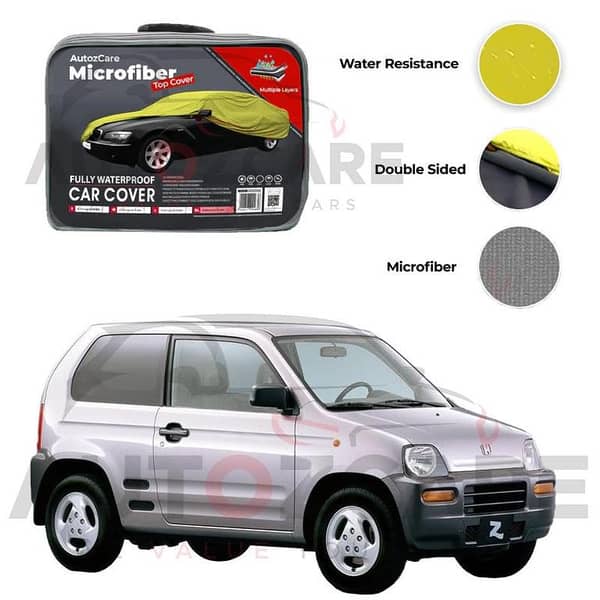 Honda Z Microfiber Car Top Cover - Model 1998-2002