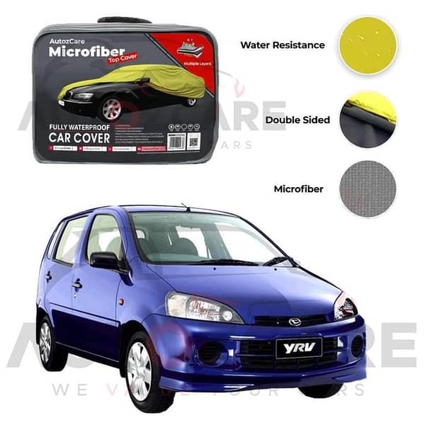 Daihatsu YRV Microfiber Car Top Cover - Model 2000-2005