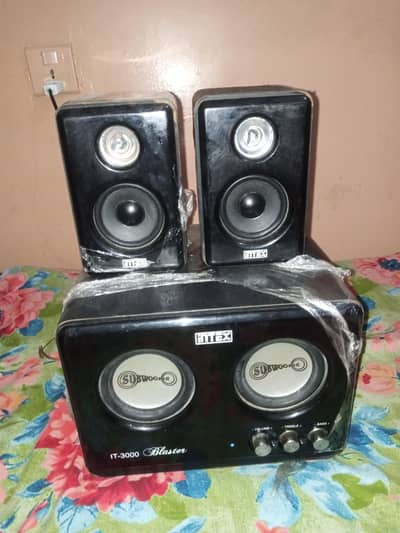 inTEX-3000 Blaster double woofer