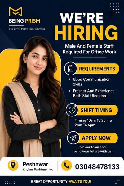 we need staff for team leading team management