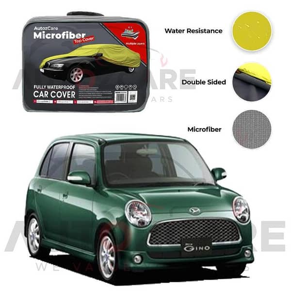 Daihatu Mira Gino Microfiber Car Top Cover - Model 2004-2009