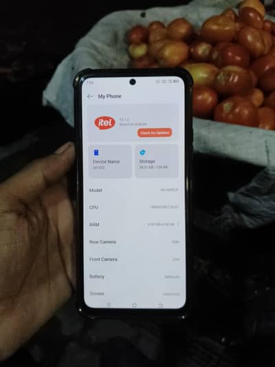 itel s25 all ok no open no repair 6+6/128