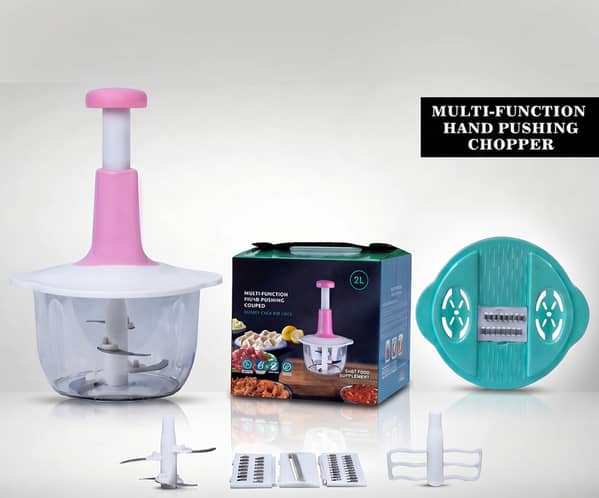 Multifunctional Vegetable Chopper, Slicer, Grater & Egg Separator Beater | All-in-One Kitchen Tool