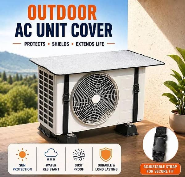 Outdoor AC Unit Cover – Save Electricity & Improve Performance