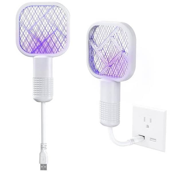 2-in-1 Portable Mosquito Killer & Bug Zapper with UV Night Light