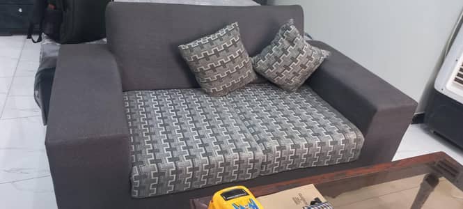 grey used sofa for sale