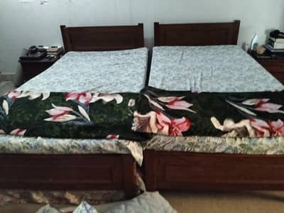 two single beds for sale