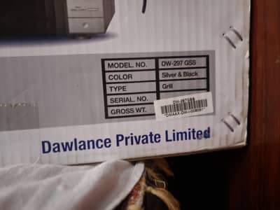 Dawlance Box pack Grill version Pin pack