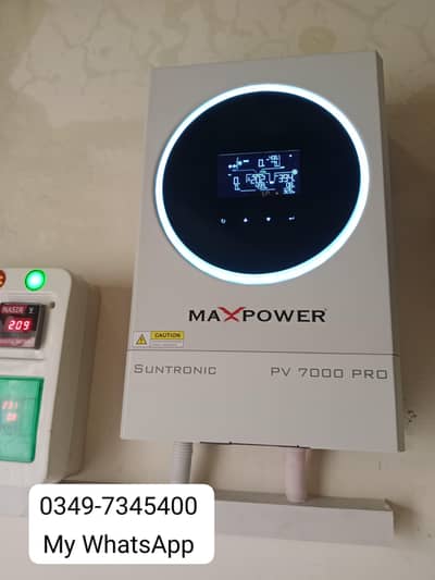 Max power inverter hybrid urgent for sale my WhatsApp  0329-7454437