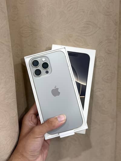 (iPhone 16 Pro Max jv)(100%HB)(CC97)CONDITION10/10)