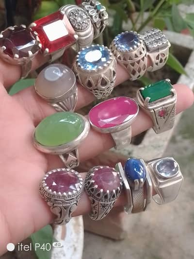 Silver rings