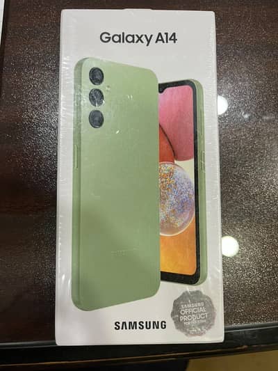 Samsung Mobile A14 128gb 6gb ram SEALED BRAND NEW
