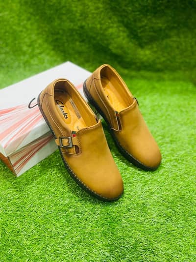 Men's Rexine slip on-mustard casual shoes size 7-10