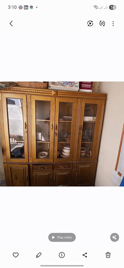 Showcase with Cabinets
