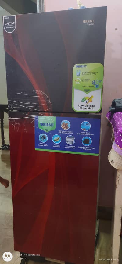 small fridge 4 to 6 months use like new fresh and deep freezer used