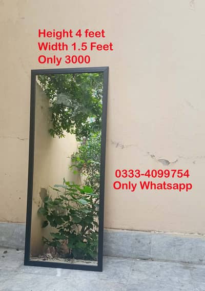 Brand New 4 Feet Mirror and Frame