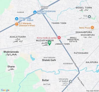 7.5 Marla Plot Is Available For Sale In Shatab Sialkot Gharah