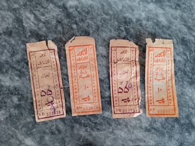 antique tickets