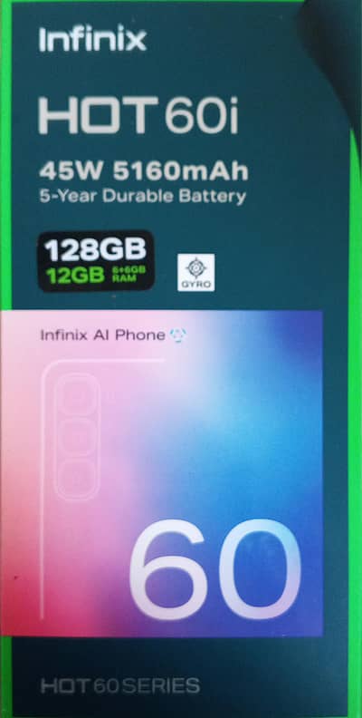 Infinix hot 60i 6 128