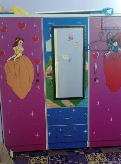 Slightly Used 3 Doors Cupboard