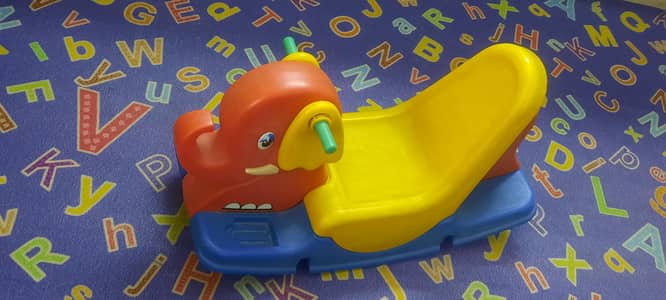 Kids Rocking Elephant Seesaw