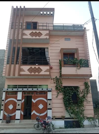 120 Sq Yards House Ground +1, Next To Corner- Gold Block