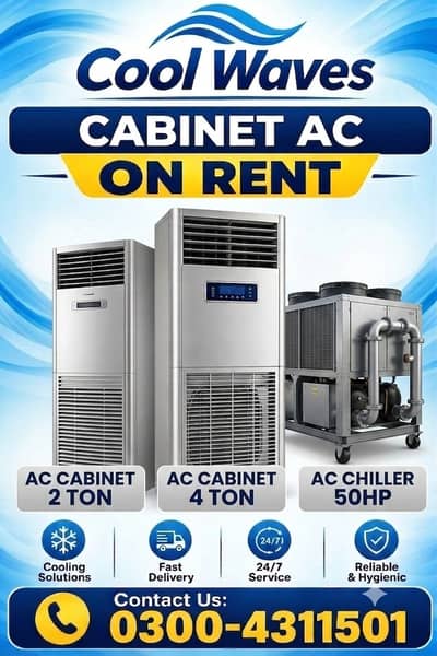 Ac Renting Services/ Cabinat Chiller/ Cabinate Ac/ Ac on rent / Rent