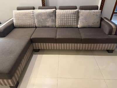 Good Condition L Shaped Sofa for Sale