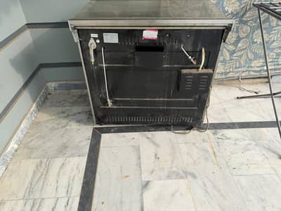 NasGas Stainless Steel 3-Burner Cooking Range with Oven (Sui Gas)