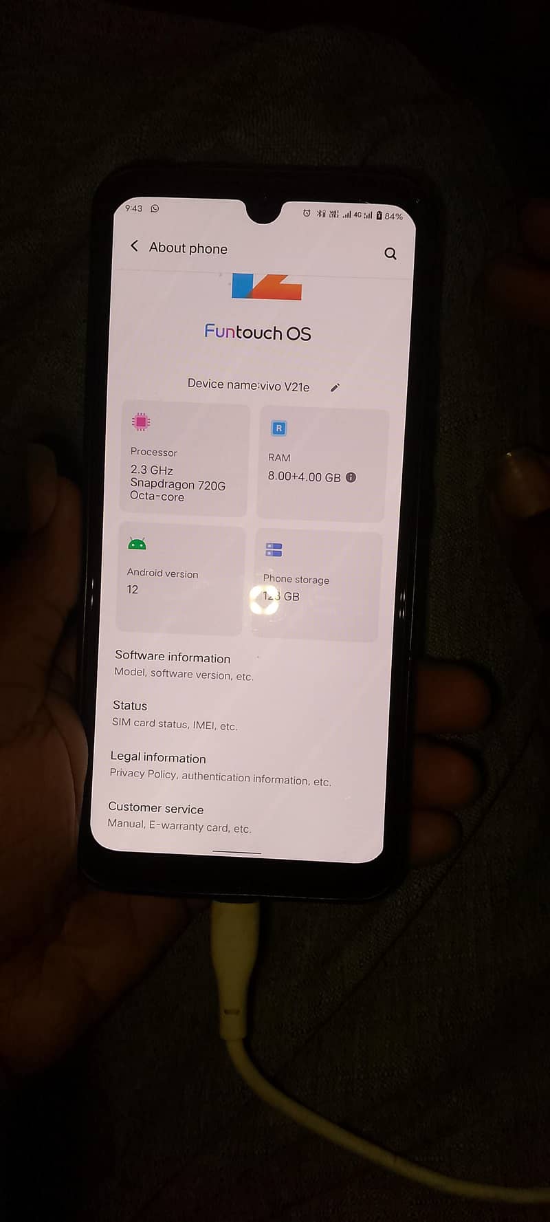 Vivo V21e 8