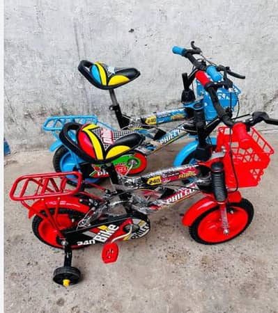 kids 12" cycles 02 Red & Blue
