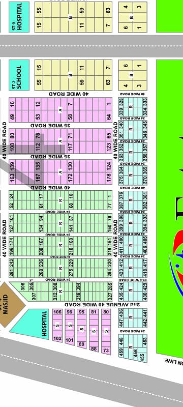 120 Sq Yd Plot Sale In Saadi Garden Block 3 Scheme 33 Karachi (West Open Lease)