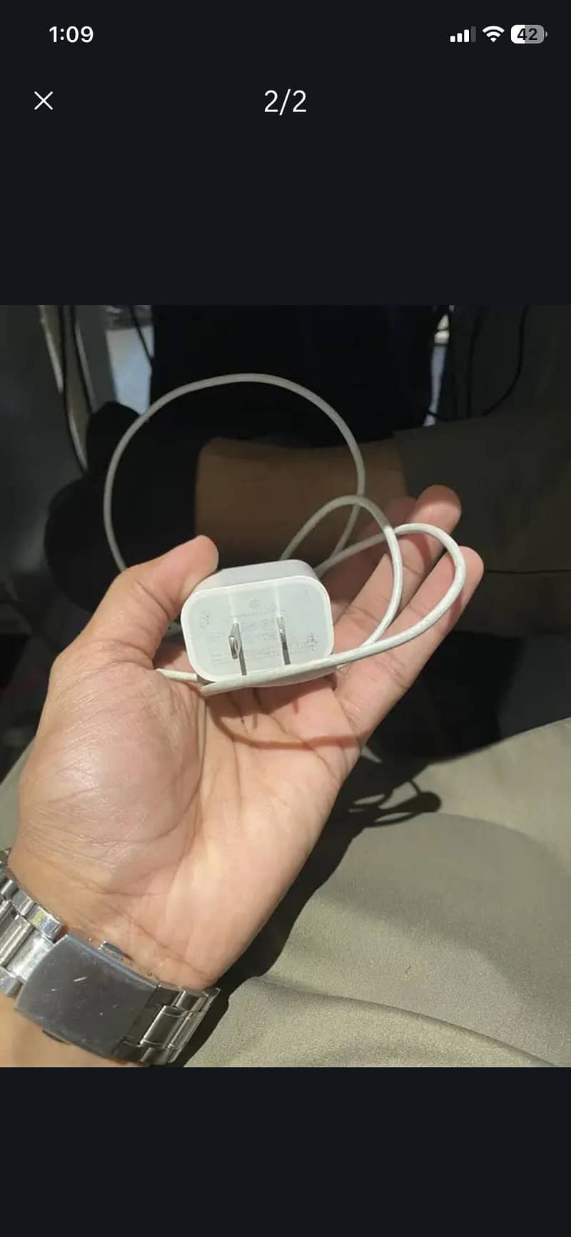 Iphone adapter 20watts 1