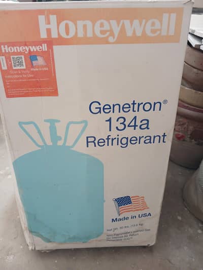 Refrigerant gas R134A,  GENETRON HONEYWELL