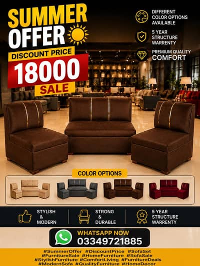  Sofa Set Sale – Only Rs. 18,000