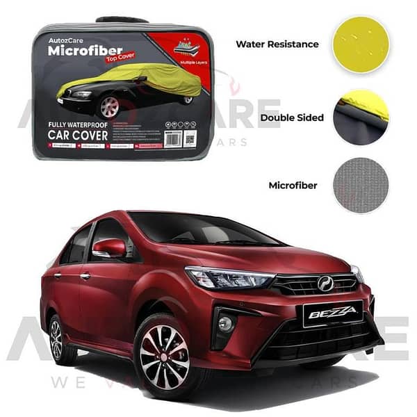 Daihatsu Bezza Microfiber Car Top Cover - Model 2016-2026