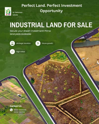 10 Kanal industrial Land For Sale In Raiwind City