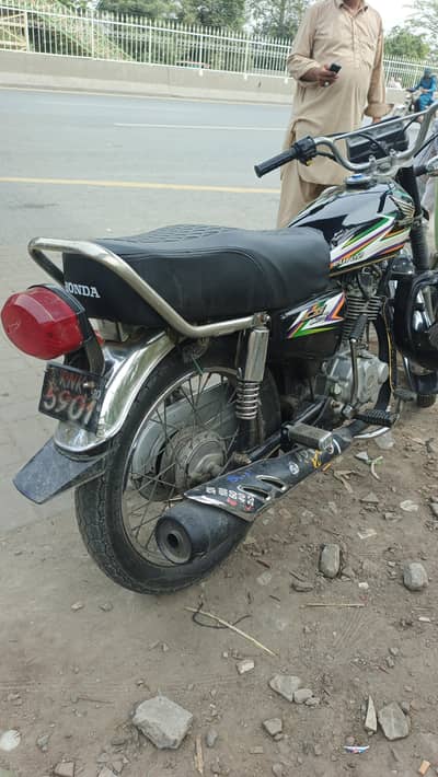 Honda Cg 125 Black color