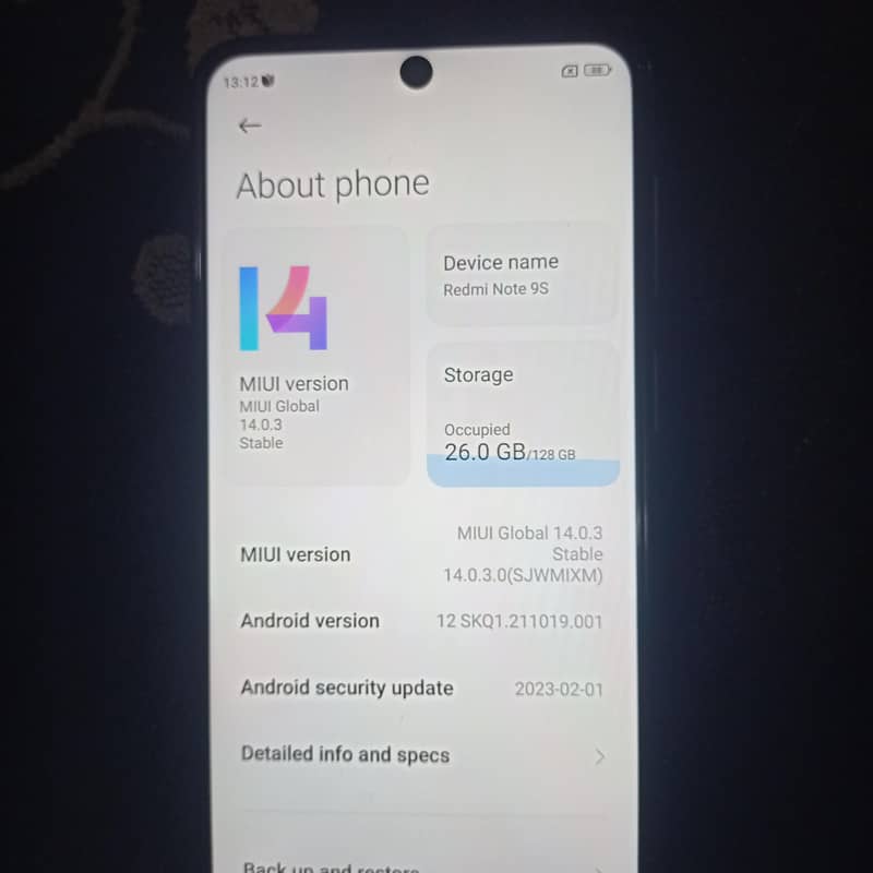 Redmi Note 9s 1