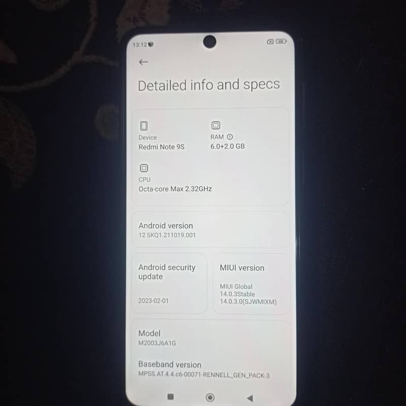 Redmi Note 9s 2
