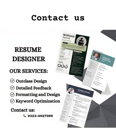 cv maker resume visiting cards flex maker and other service