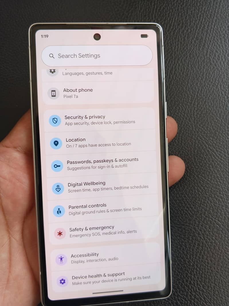 Google Pixel 7a 3