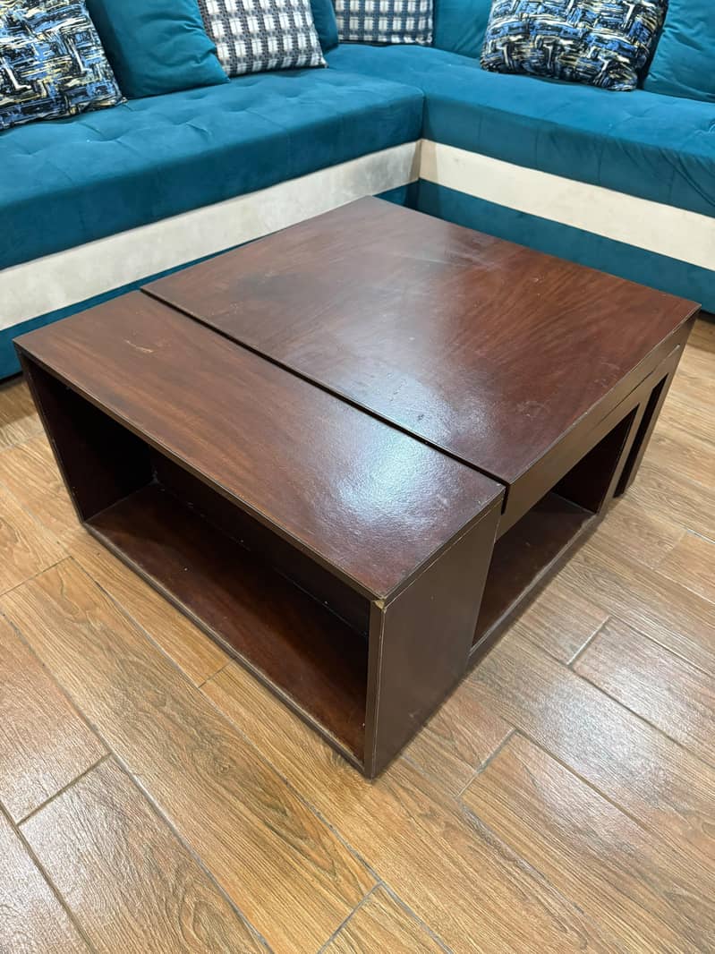 Extendable center table 3