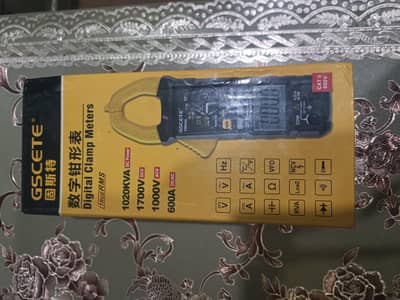 GSETE CM550A CLAMP METER . 1700 volt limet