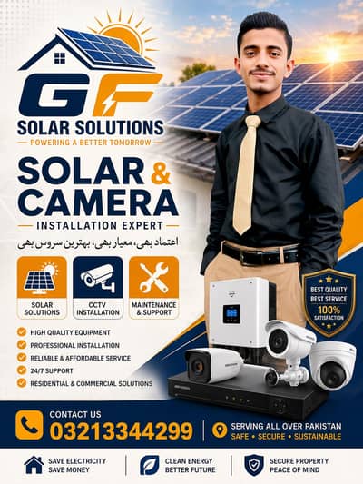Solar and camera installer