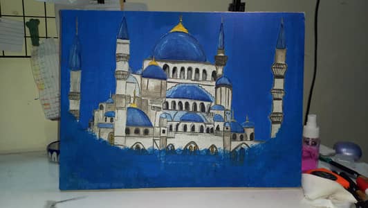 The Blue Mosque OR The Tale of a Mermaid